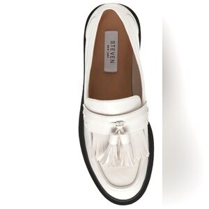 The Steven New York Beryn Platform Kiltie Tassel Loafer.